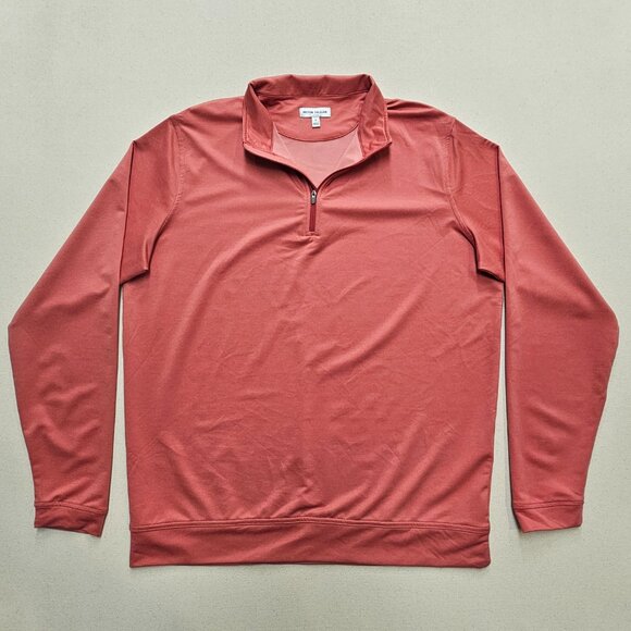 Peter Millar Perth Golf Performance 1/4 Zip Pullover L - Picture 2 of 7